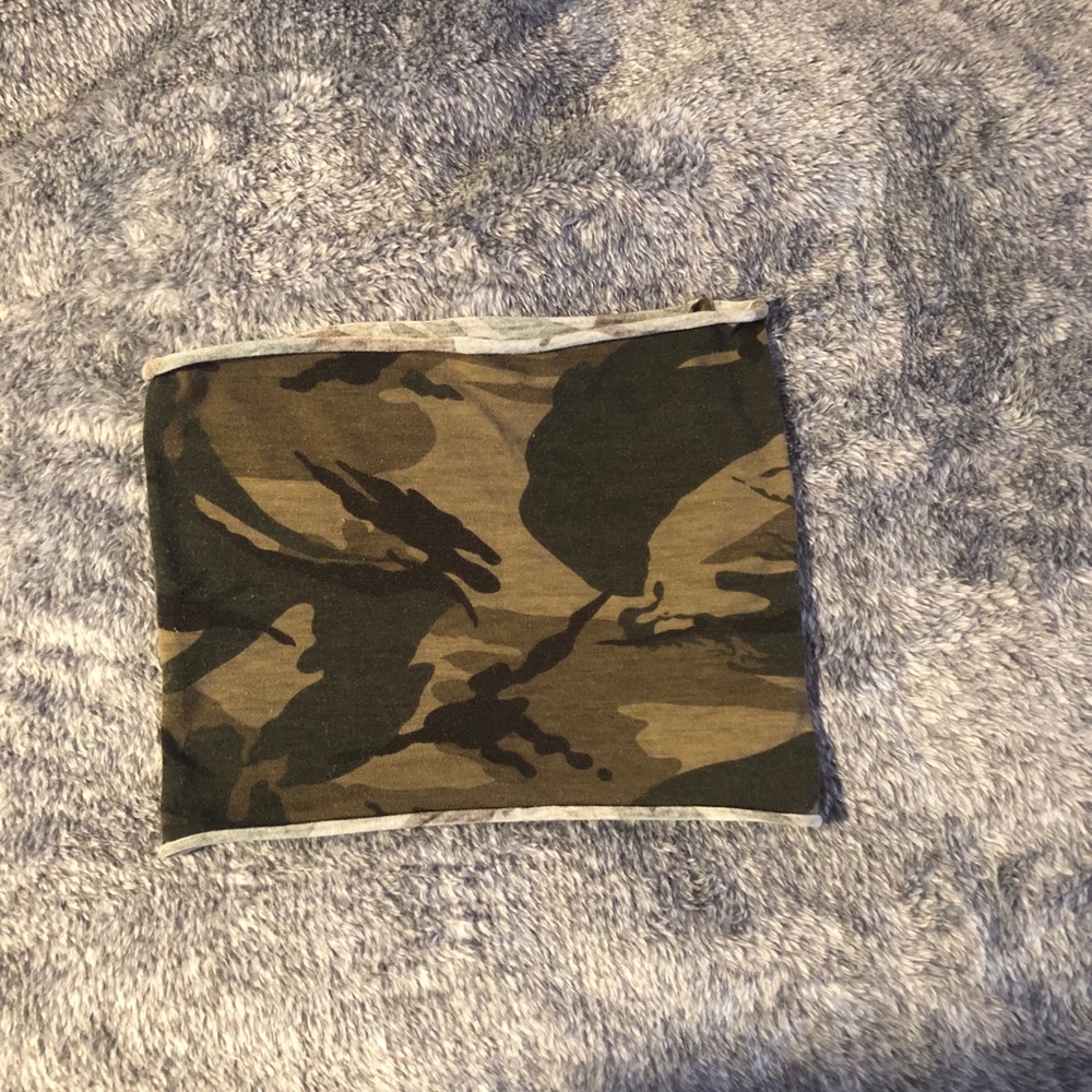 Camo tube top